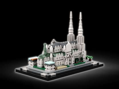 NYC St. Patrick's Cathedral 1:800 Scale